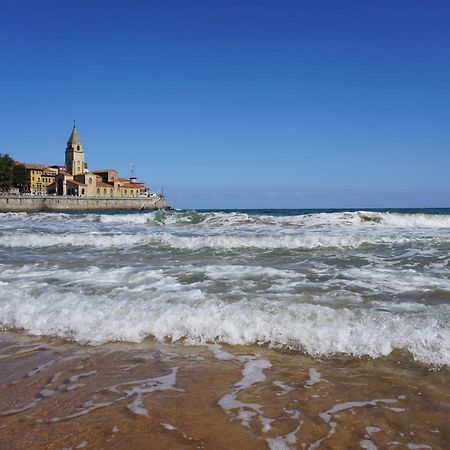 Ferienwohnung Apartamento Centrico Y Proximo A La Playa Gijón Exterior foto